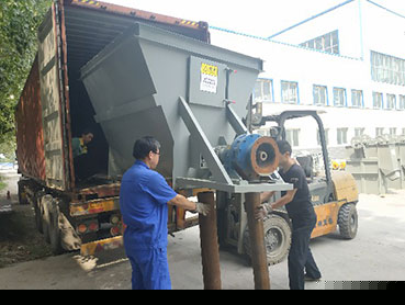 阿聯酋年產5萬噸瓷磚膠生產線發(fā)貨