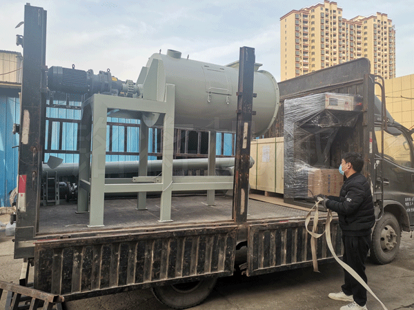 簡(jiǎn)易干粉砂漿生產(chǎn)線交付物流！